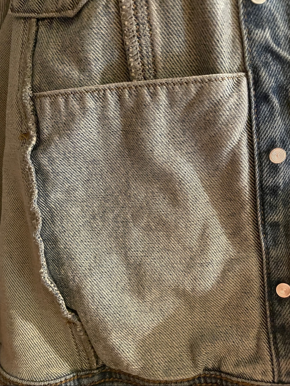 NWT Judy Blue Denim Jacket Faded Light Wash - Picture 7 of 8